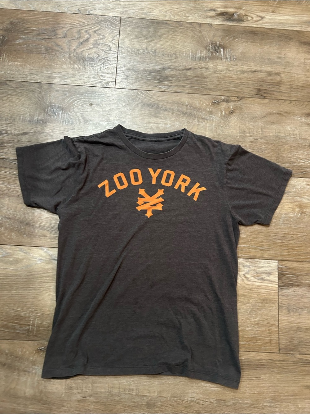 Zoo York Black Tee with Orange Graphic Logo